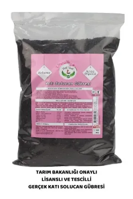 YEŞİLVADİ Organik Katı Solucan Gübresi 5 Kg