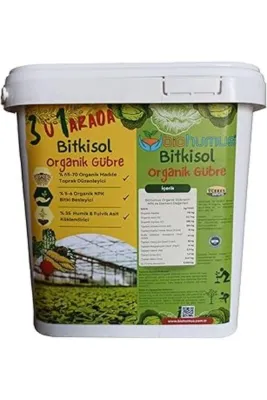 biohumus 3 Ü 1 Arada, Orgaik Gübre Bitki Besleyici, Kök Geliştirici, Toprak Düzeleyici 5 Litre (1)