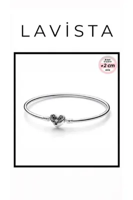 Lavista Silver Kelebek Bangle Gümüş Bilezik