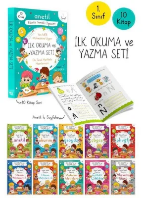İlk Okuma ve Yazma Seti - 10 Kitap Takım