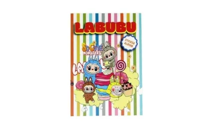 Labubu Sticker Defter