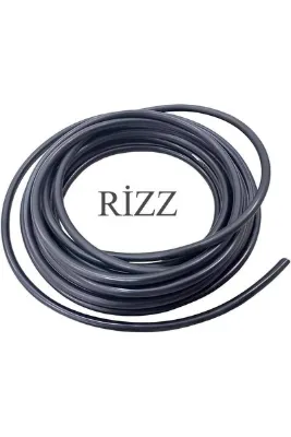 RİZZ 40 METRE SİYAH RENK 3x1,5 MM CCA TTR TOPRAKLI KAUÇUK SEYYAR ELEKTRİK KABLOSU