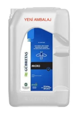 GÜBRETAŞ Micro (bor, Bakır, Demir,mangan, Çinko) (20 Lt)