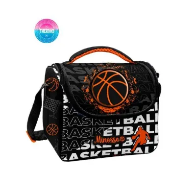 Minosso Basketbol Desenli Beslenme Çantası 3010