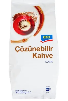 Aro Çözünebilir Kahve 1000 G