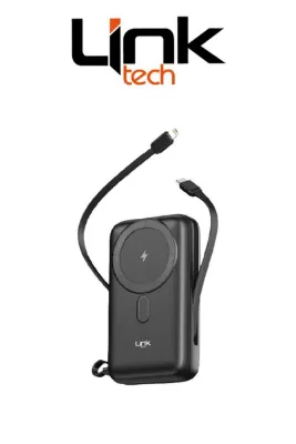 Linktech WP28 Premium Strong Magsafe 20000Mah 15W Kablosuz Hızlı Şarjlı Powerbank