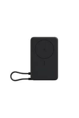 Xiaomi 10000 mAh Standlı Manyetik Kablosuz Dahili Type-C Kablolu Hızlı Şarj Powerbank Koyu Gri