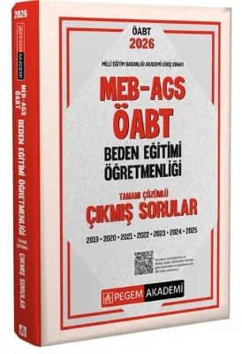 2026 MEB AGS ÖABT Beden Eğitimi Öğretmenliği Tamamı Çözümlü Çıkmış Sorular