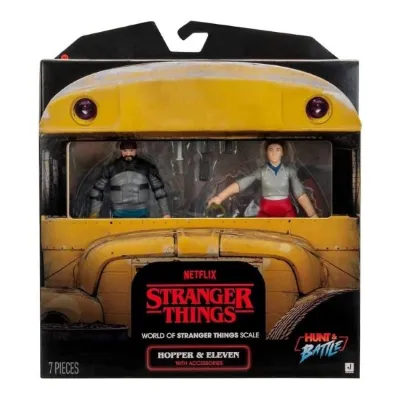 Stranger Things Hopper & Eleven İkili Figür Seti 0002