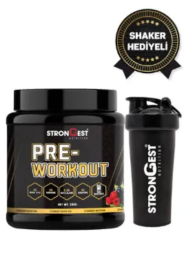 STRONGEST Pre-Workout 390 Gr 30 Servis Kırmızı Orman Meyve Aromalı