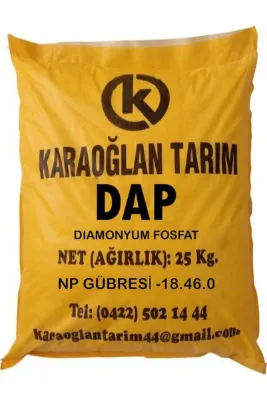 karaoğlan tarım 25 KG Dap 18.46.0 - Toprak Altı Kompoze Taban Gübresi