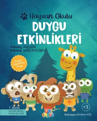 Duygu Etkinlikleri - Hayvan Okulu Serisi