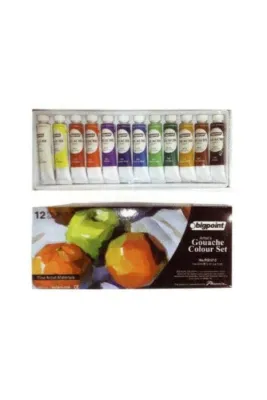 Bigpoint Guaj Boya Seti 12ml Tüp X 12 Renk