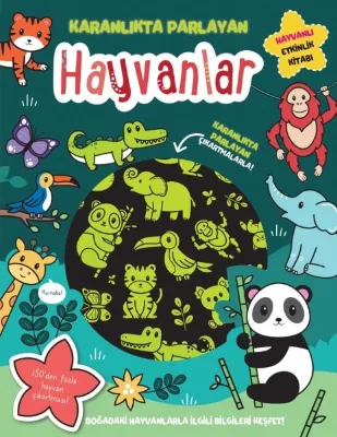 Hayvanlar - Parlayan Kitaplar - Hayvanlı Etkinlik Kitabı