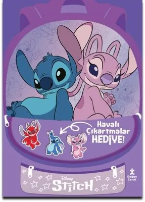 Disney Stitch - Parıltılı Tatil Çantam - Etkinlik ve Boyama Kitabı