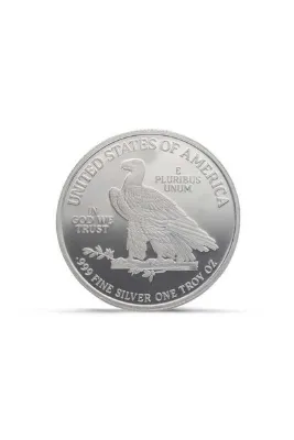 aga kulche American Silver Eagle 1 Ons Gümüş Madalyon 999