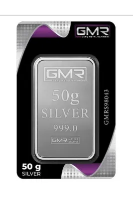 ALTIN MARKET KUYUMCULUK Gümüş Külçe 50 Gram