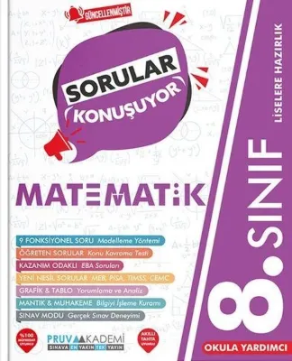 8. Sınıf Matematik Sorular Konuşuyor Soru Bankası