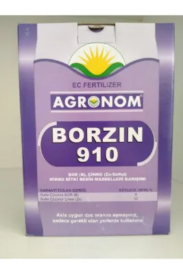 Agronom Borzin 910 Bor ve Çinko Karışımı 1 Kg - Yüksek Çözünürlüklü Besleme