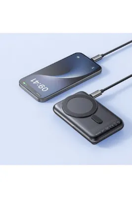 Mcdodo MC-1511 20W 10000 mAh MAGSAFE POWERBANK SİYAH