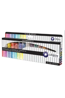 Daler Rowney Aquafine Gouache Set 12x15ml