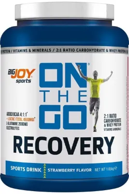 Bigjoy RECOVERY Sports Drink Çilek Aromalı 1.05kg