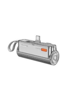 Sharge Flow Mini - Kompakt Ve Hızlı Taşınabilir Gümüş Powerbank
