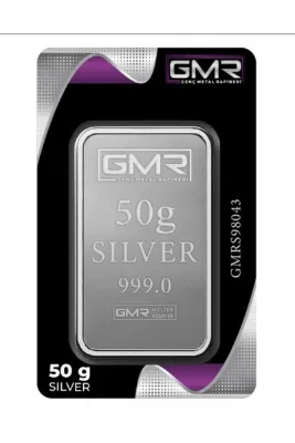 Nadir Gold 50 Gram Kulçe Gümüş (999,9)