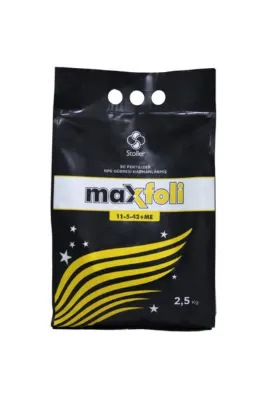 STOLLER Max Foli 11-5-42 Te 2,5 Kg Potasyum Ağırlıklı Toz Gübre Karışımı Gelişim Arttırma,verim