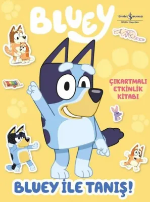 Bluey ile Tanış-Çıkartmalı Etkinlik Kitabı