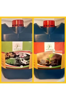 AGROBOX Sıvı Solucan Gübresi / Bitkisel Ve Hayvansal Menşeli Organik {hümik Asit } Gübre {20x2 Lt}