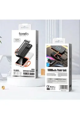 FOREFO TMR SUPER FAST CHARGER POWER BANK 10.000 MAH HIZLI ŞARJ DESTEKLİ