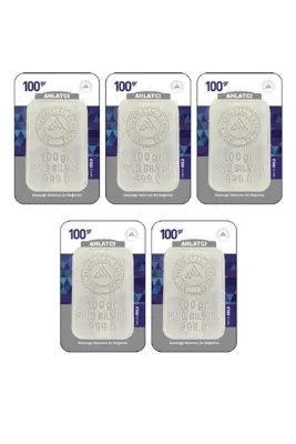Ahlatcı 500 Gram Külçe Gümüş