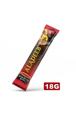 ALADEEB 3ü 1 Arada Kahve Original 48’li x 18 g - Pratik Tek Kullanımlık Hazır Kahve