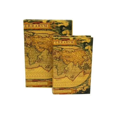 Mnk Kutu Kitap Harita 2'li St C0141