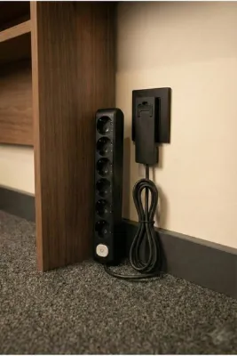 Gündüz Elektromarket Ultra İnce Fişli Uzatma Kablosu 6’lı Anahtarlı (7M) dar Alanlar İçin Şık Ve Pratik Çözüm!