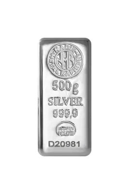 Nadir Gold NadirGold 500 Gr Gümüş Külçe