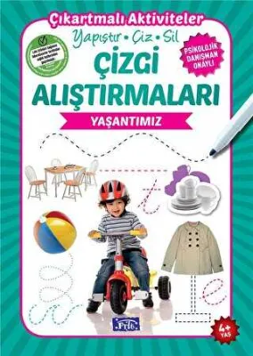 Çizgi Alıştırmaları - Yaşantımız 4 Yaş