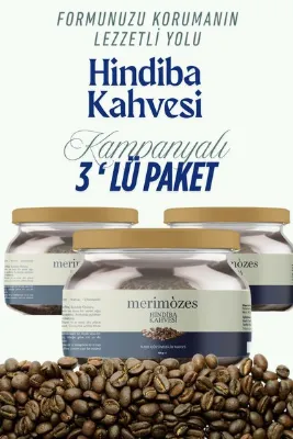 Meri mozes 3'lü Hindiba Kahvesi Kahvesi 300 gr