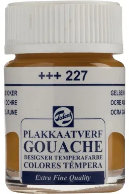 Gouache Jar 16ml Guaj Boya Yellow Ochre / 227