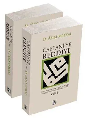 Caetani`ye Reddiye 2 Kitap Takım
