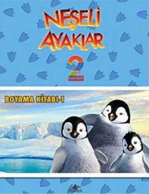 Neşeli Ayaklar 2: Boyama Kitabı - 1