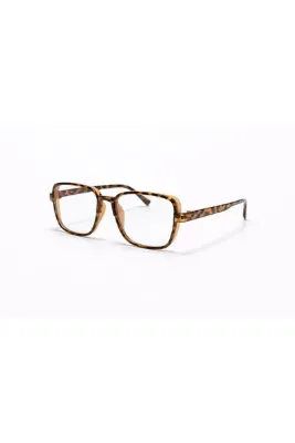 Toz Vintage Alvin Leopar Desenli Vintage Retro Gözlük