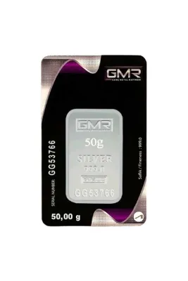 GMR 50 Gr Gümüş Külçe