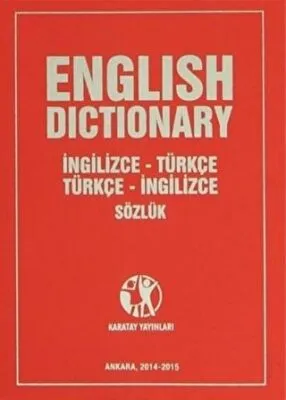 English Dictionary İngilizce - Türkçe Türkçe - İngilizce Sözlük