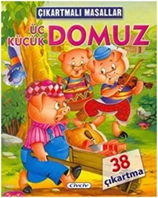 Çıkartmalı Masallar - Üç Küçük Domuz
