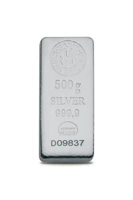 Harem Altın 500 Gram Gümüş Külçe