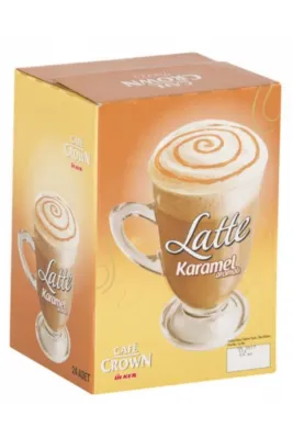 Cafe Crown Latte Karamel Aromali 24x17 Gr