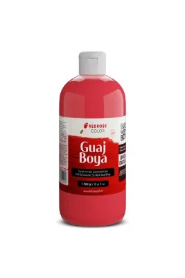 Red Rose Kırmızı Guaj Boya 500gr Sanatçılar, Öğrenciler, Yeni Başlayanlar İçin