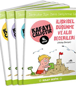 Kolay Seviye - Kafayı Çalıştır 4 Kitap Takım